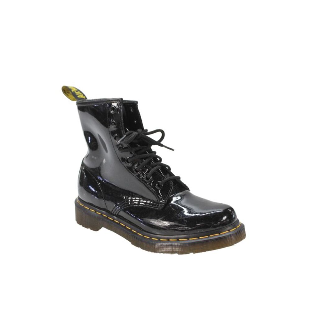 Dr. Martens Women's Leather Lace Up Combat Boots Black Size 7